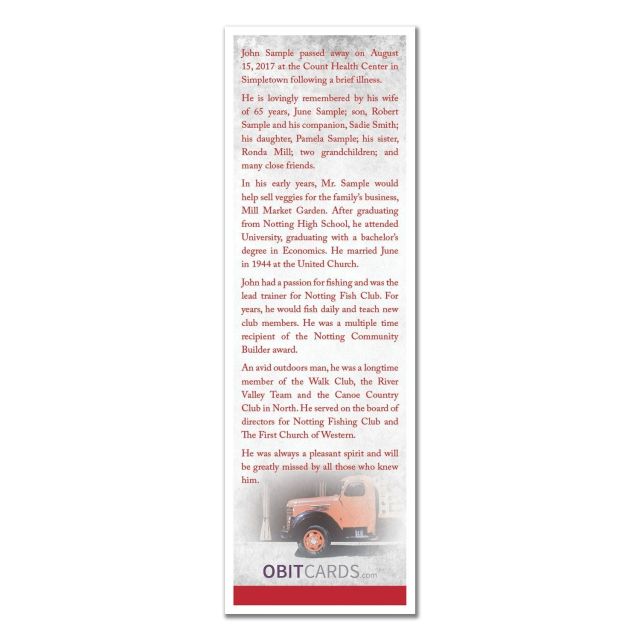 Full Color Custom Lenticular Bookmark - 2"w x 6"h
