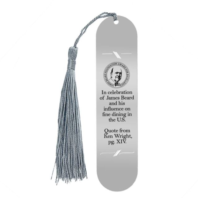Custom Celebrations Metal Bookmark w/ Tassel
