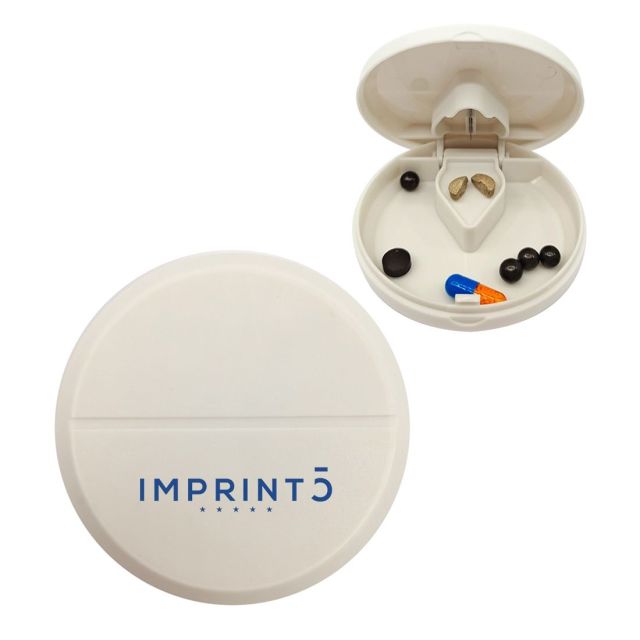 Custom Compact Pill Cutter and Pill Dispenser