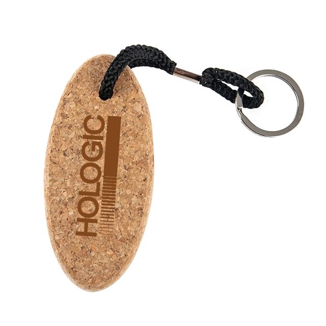Custom Cork Floating Keychain