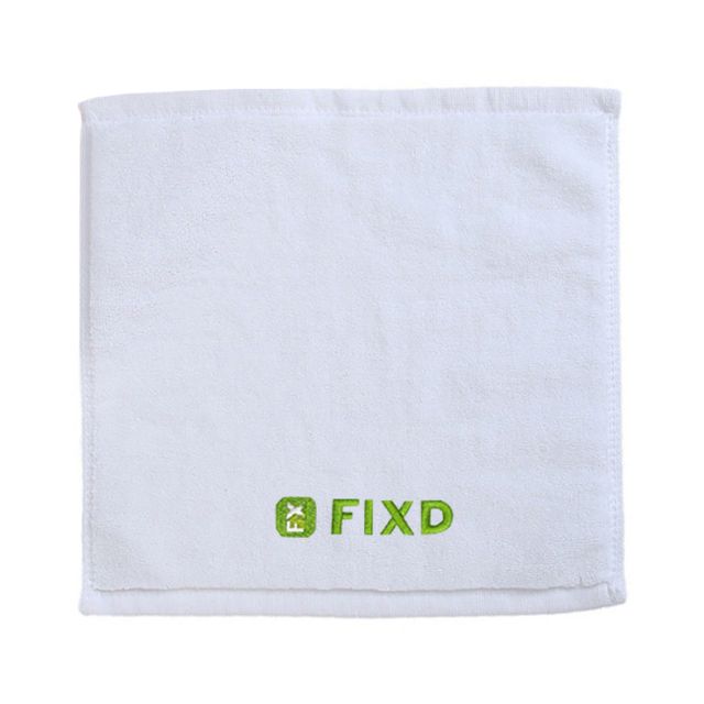 Custom Cotton Terry Rally Towel - 12" x 12"