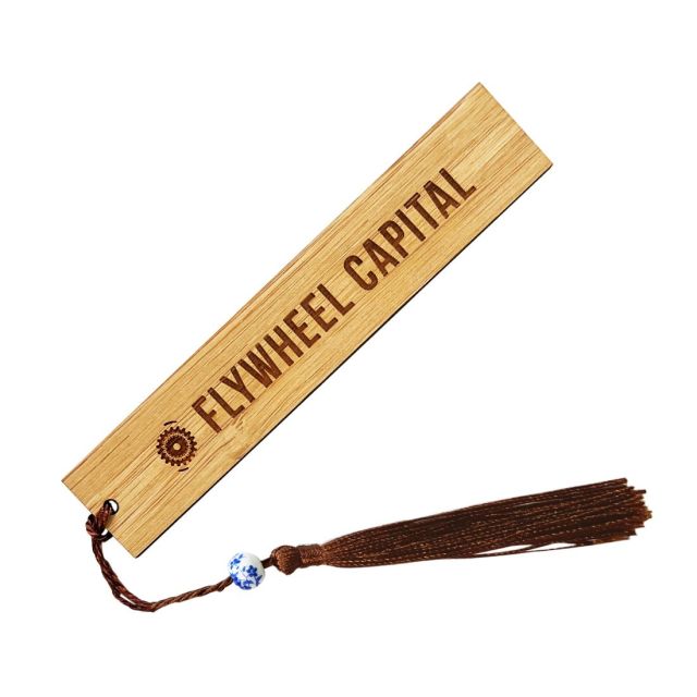 Custom Engraved Bamboo Bookmark w/ Tassels