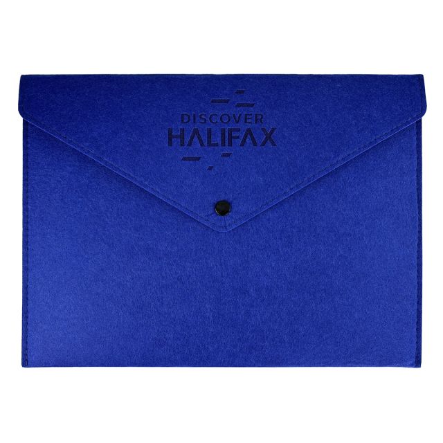 Custom Felt Document Envelope - 13"w x 9"h