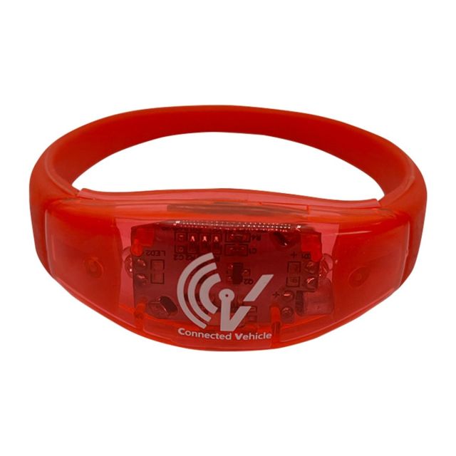 Custom Flashing LED Bracelet