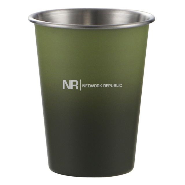 Custom Gradient Stainless Steel Pint Glass - 12 oz.