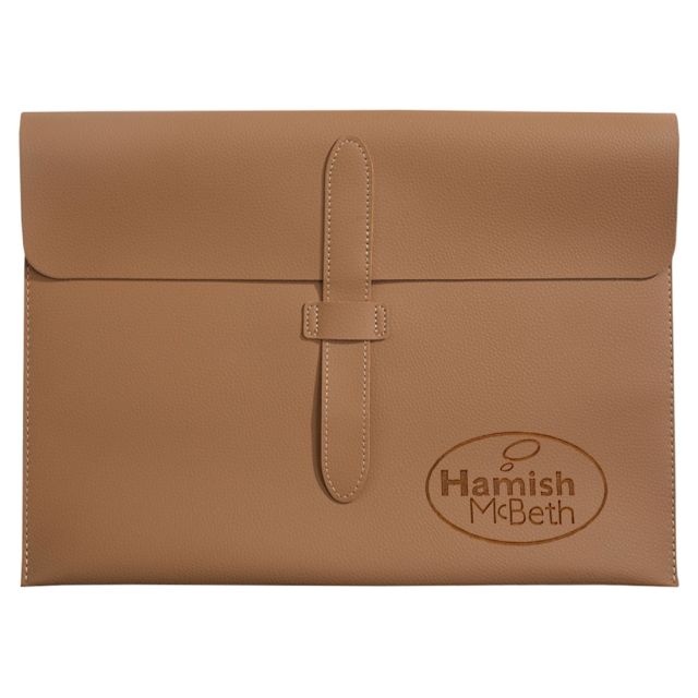 Custom PU Leather A4 Document Bag Folder