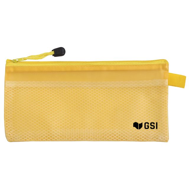 Custom PVC Zipper Pencil Pouch - 4.5" x 9.25"