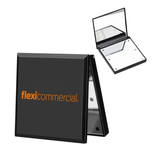 Custom Square Folding LED Compact Mirror