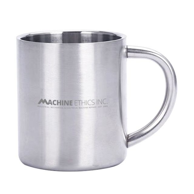 Custom Stainless Steel Coffee Mug - 10 oz.
