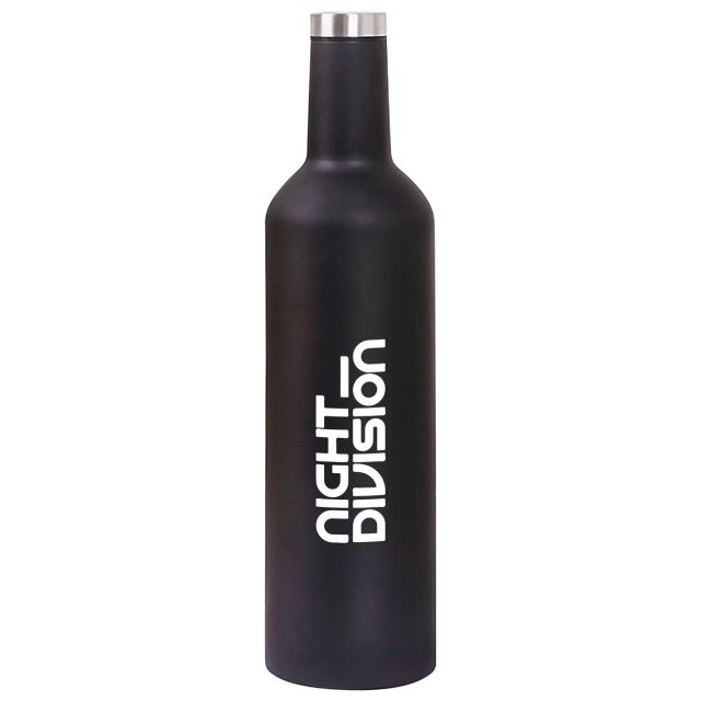 Custom Stainless Steel Wine Bottle - 25 oz.