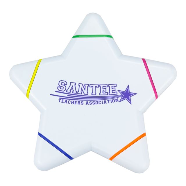 Custom Star Shaped Highlighters