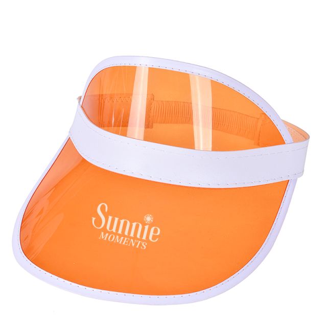 Custom Transparent PVC Elastic Sun Visor