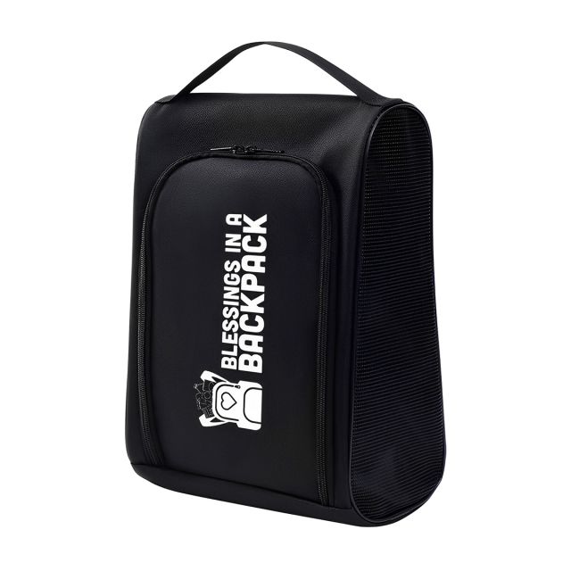 Custom Travel Mesh Panel Shoe Bag