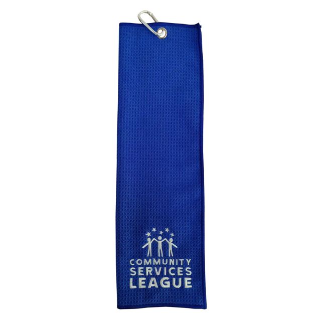 Custom Waffle Golf Towel - 11.8" x 20" 