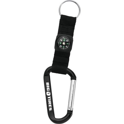 Custom Carabiner w/ Compass
