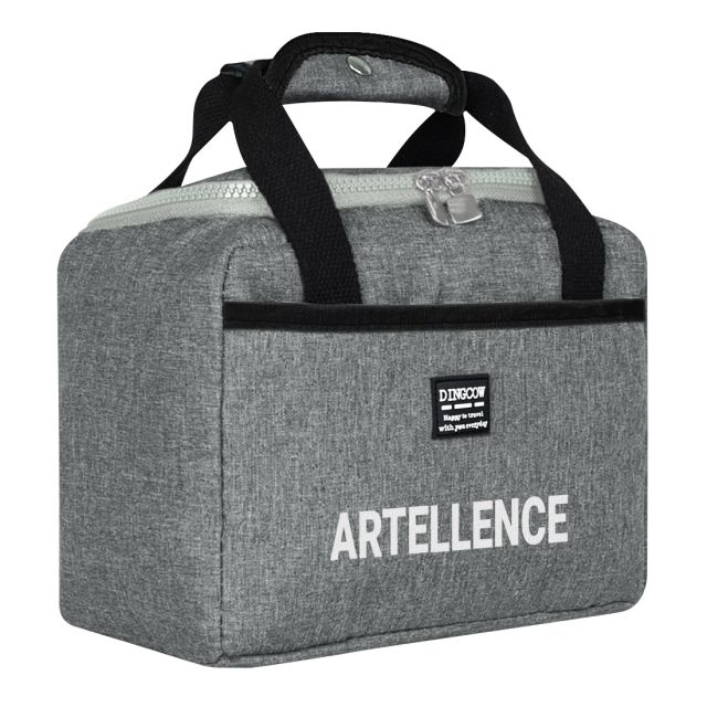 Custom Large Capacity Picnic Insulation Bag - 9.5"w x 6.7"h x 5.5"d