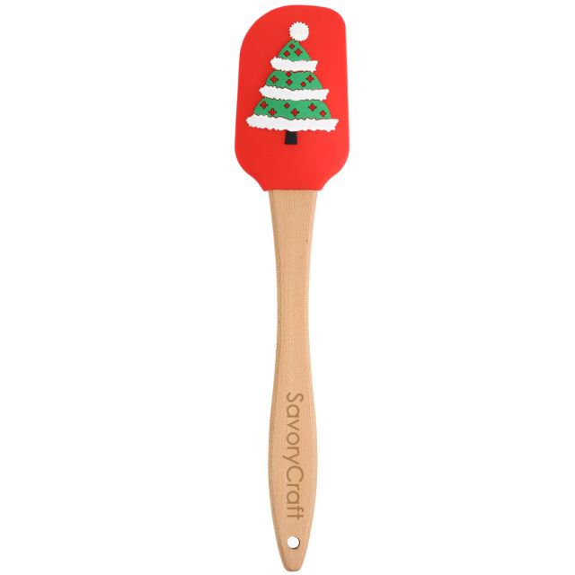 Custom Christmas Silicone Spatula