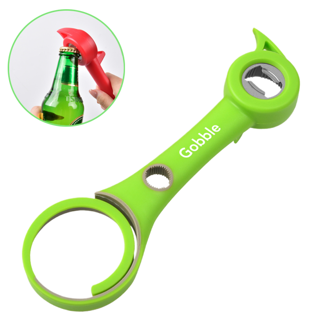 Custom 6-in-1 Multi-Function Bottle Opener