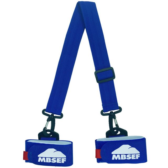 Custom Ski Strap and Pole Carrier
