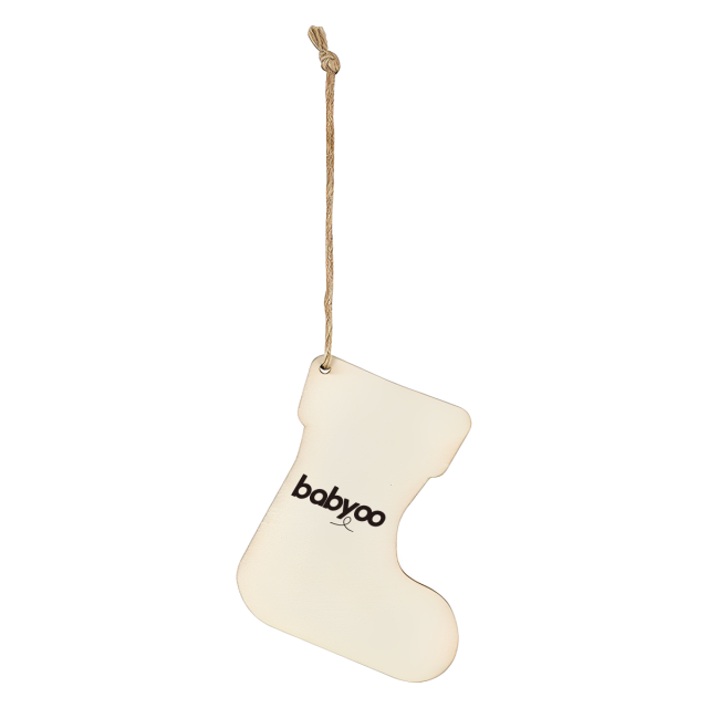 Custom Wood Ornament - Stocking