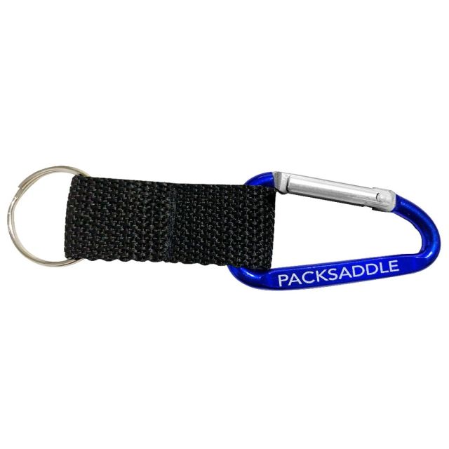 Clip-and-Go Carabiner Logo Key Holder