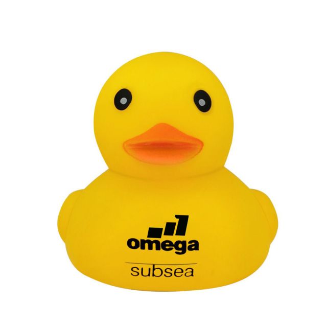Promotional Logo Rubber Duck - 3.1" x 2.8" x 2.5"