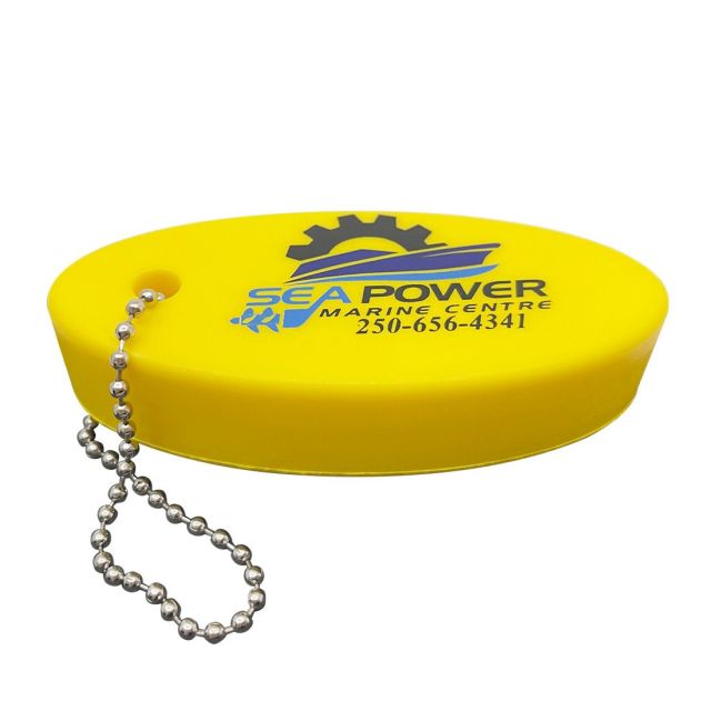 Custom Oval Floating Keychain