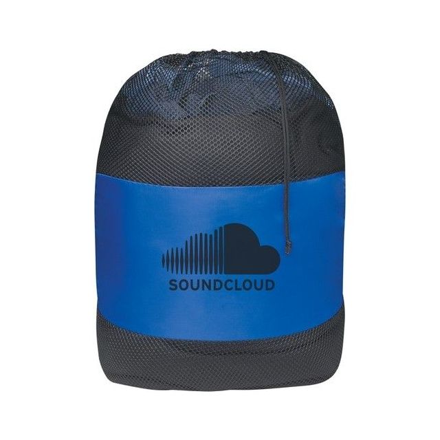 Drawstring Mesh Custom Laundry Bags - 25"w x 36"h