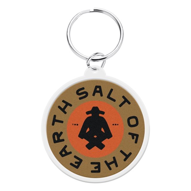 Full Color Custom Round Acrylic Key Ring