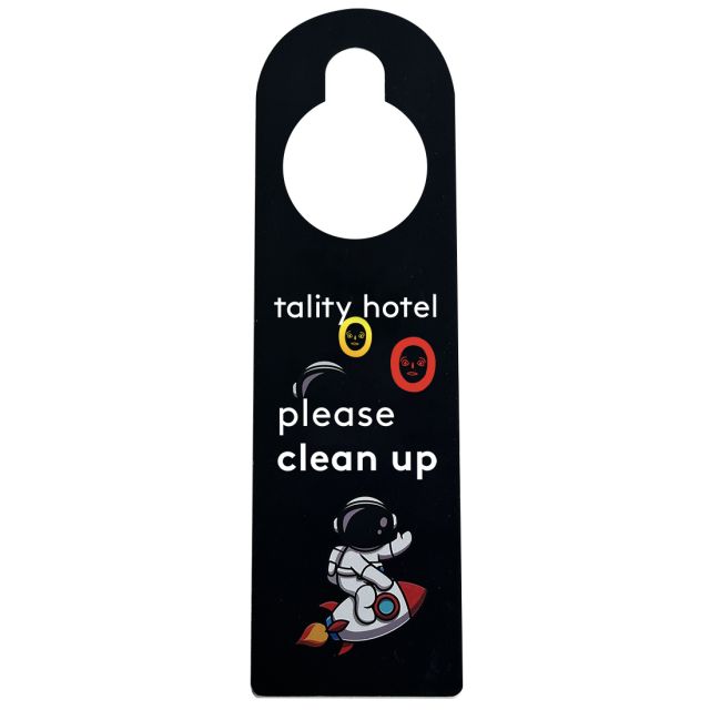 Full Color Custom Door Knob Hanger - No Slit