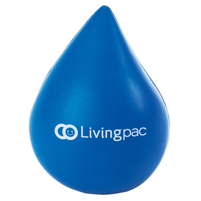 Custom Droplet Shaped Stress Ball