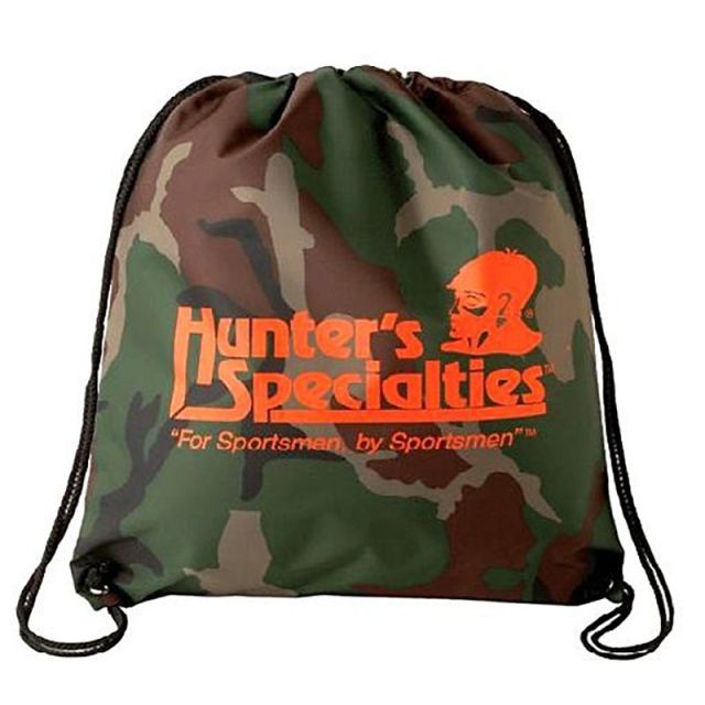 Camo Custom Drawstring Backpack - 15"w x 13"h