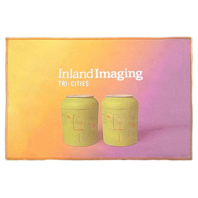 Full Color Custom Double Sides Tea Towel - 11.5"w x 7.5"h