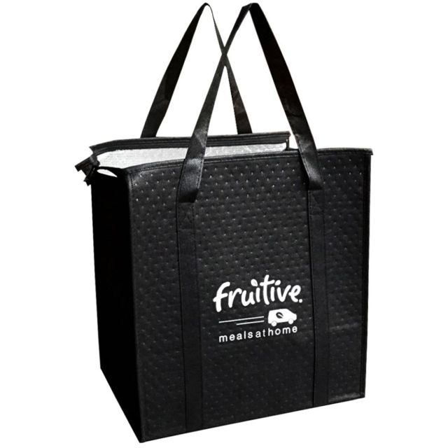 Custom Jumbo Insulated Tote Bags - 13"w x 15"h x 10"d
