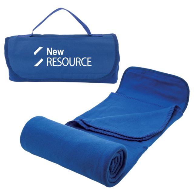 Custom Solid Roll-Up Blanket - 50" x 60"