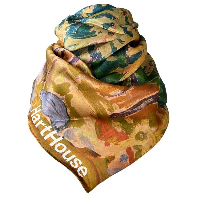 100% Silk Printed Custom Scarves - 36"w x 36"h