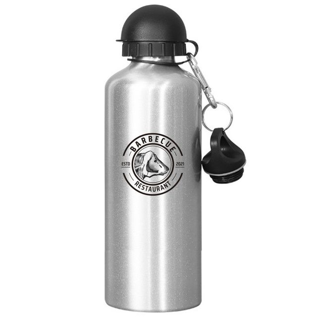 Custom Aluminum Cyclist Sports Bottle - 17 oz.
