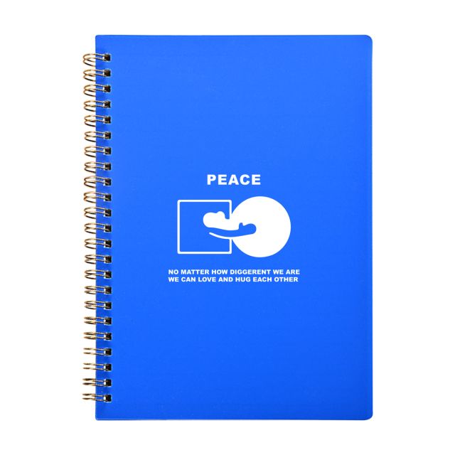 Spiral Bound Promotional Notebook - 7"W x 10"H