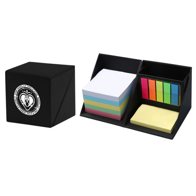 Custom Sticky Notes Cube w/ Pen Holder