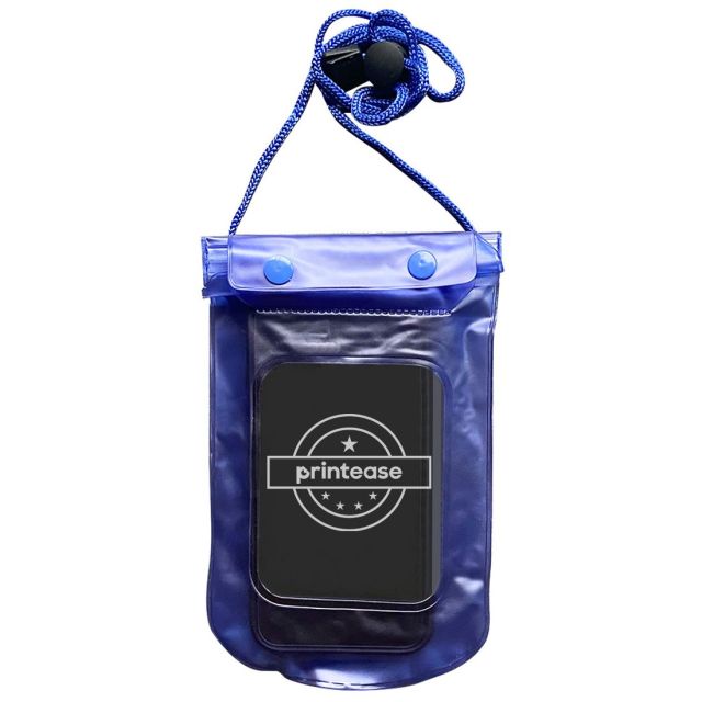 Waterproof Promotional Pouch w/ Neck Cord