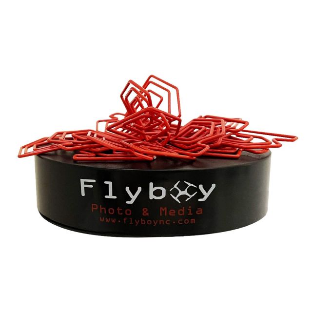 Custom Magnetic Sculpture Block w/ House Shaped Paper Clips