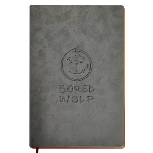 Promotional Soft Cover Notebook Journal - 5.25"w x 8"h