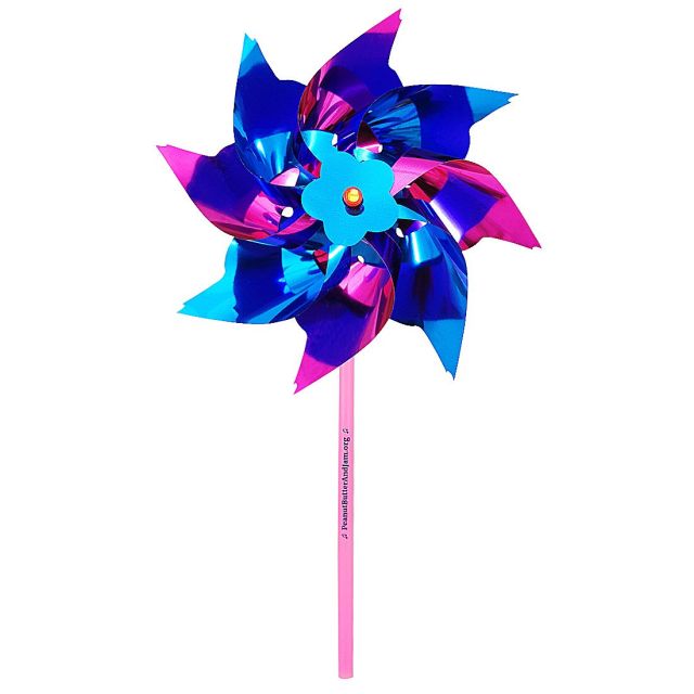 Custom Multi-Color Pinwheel - 5.9'' dia.