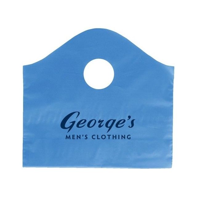 Custom Frosted Personalized Shopping Bag - Die Cut Handle - 12"w x 11"h x 4"d