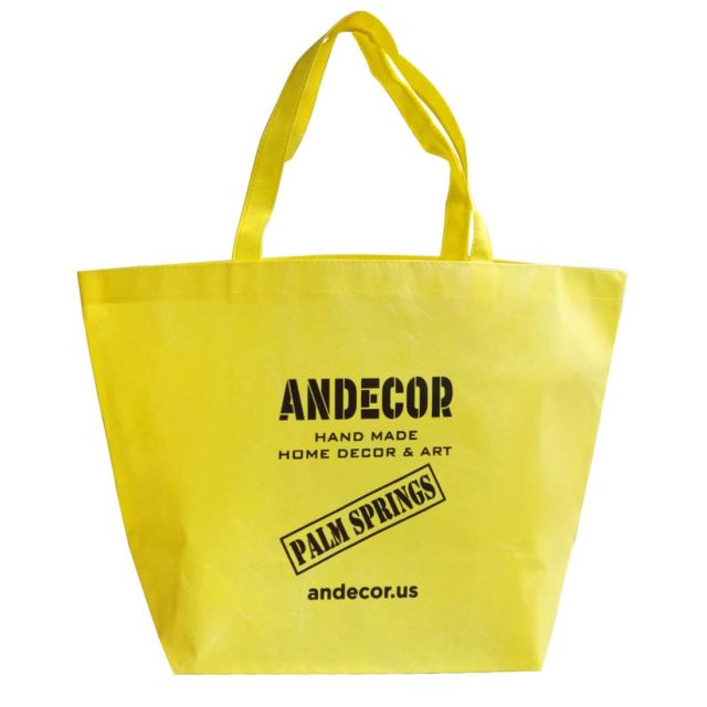 Custom Non-Woven Budget Tote Bags - 20"w x 13"h x 8"d