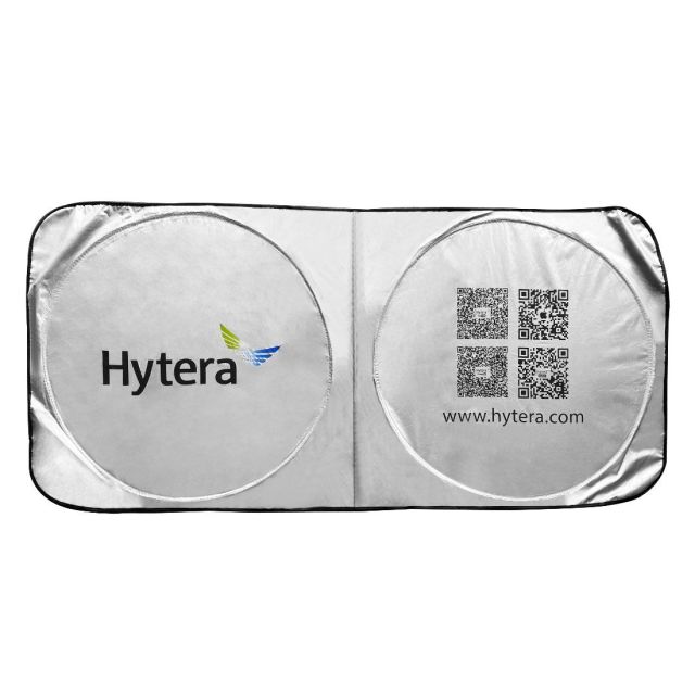 Folding Promotional Car Sun Shade - 56"w x 26.4"h