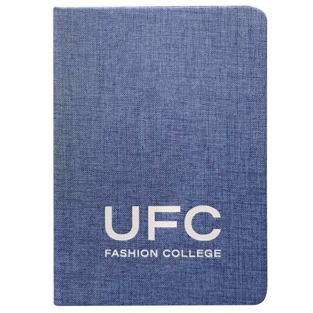 Full Color Custom Linen Hardcover Journal - 5" x 7"