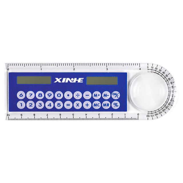 Multi-Function Promotional Ruler w/ Calculator