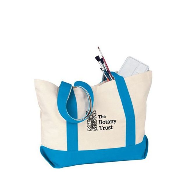 Classic Custom Cotton Tote Bag - 20"w x 13"h x 6"d