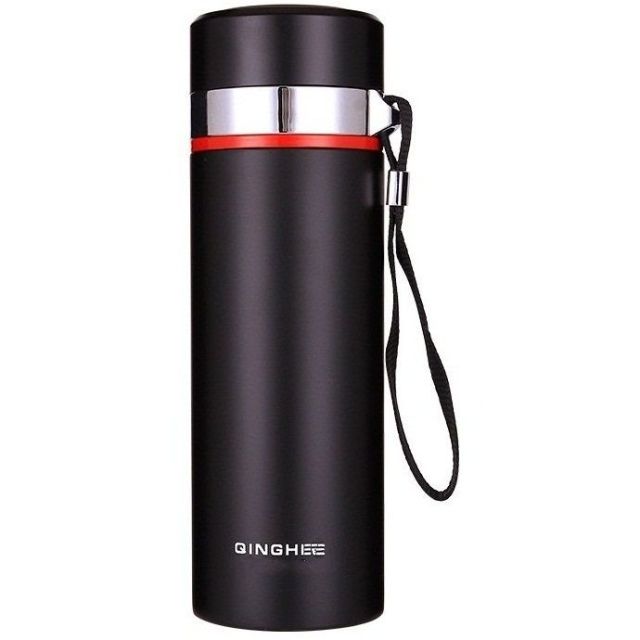 Custom Stainless Steel Vacuum Bottle - 15 oz.